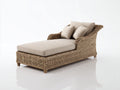Tumbonas ratán sintético 180x75x70 cm natural-beige - Diseño reclinable cómodo
