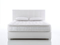 Camas dobles tapizadas 200x160x110 cm - color blanco - estilo moderno para dormitorio